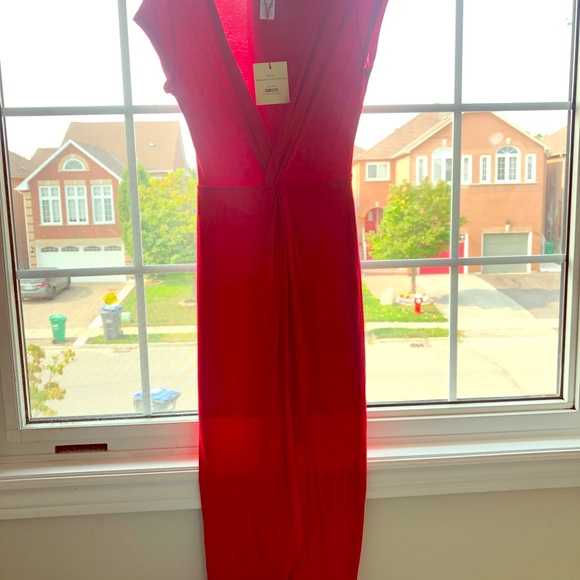 Red Maxi Dress - Picture 1 of 2